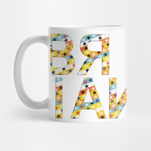 Brian, name, typography Mug